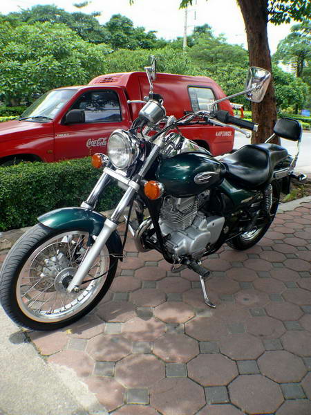 kawasaki boss 175 bobber